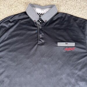 Guinness Signature Arth G Gray Pocket Polo Shirt Men's Size XXL
